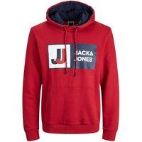 Jcologan Logo Print Hoodie in Cotton Mix