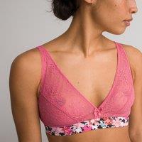 Non-Underwired Halterneck Bra in Lace