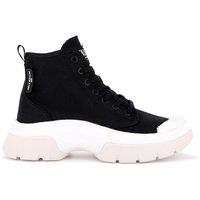Pallawave Platform High Top Trainers in Canvas