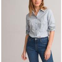 Floral Cotton Mix Shirt with Long Sleeves