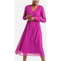 V-Neck Midi Dress