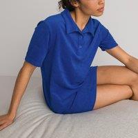 Cotton Mix Nightshirt with Short Sleeves