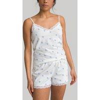 Cotton Short Cami Pyjamas in Floral Print