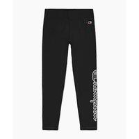 Logo Print Cropped Leggings in Cotton with High Waist
