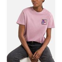 Belluno Logo Print T-Shirt in Cotton with Short Sleeves