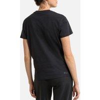 Brou Logo Print T-Shirt in Cotton with Short Sleeves