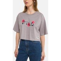 Bernay Cotton Short T-Shirt with Logo Print