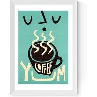 Yum Coffee by Fox and Velvet Print