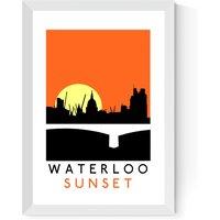 Waterloo Sunset by Indie Prints Print