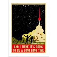 Rocket Man by Indie Prints Print
