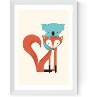 Fox & Koala by Jay Fleck Print