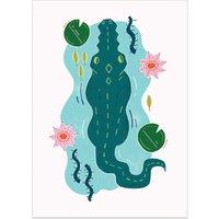 Croc by Nina Goodyer Print