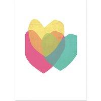 Bright Hearts by Seventy Tree Print