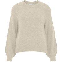 Brushed Knit Jumper with Crew Neck