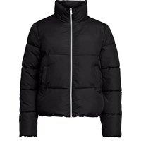 Short Padded Puffer Jacket with High Neck