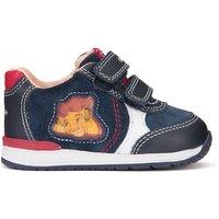 Kids Rishon x Simba Breathable Trainers in Leather with Touch 'n' Close Fastening