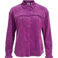 Corduroy Ruffled Shirt