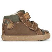 Kids Kilwi x WWF Leather Breathable High Top Trainers with Touch 'n' Close Fastening