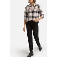 Checked Cotton Blouse
