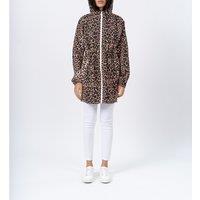 Unisex Amelot Hooded Windbreaker in Animal Print