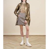 Unisex Amelot Metallic Windbreaker with Hood