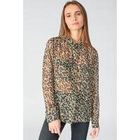 Leopard Print Blouse