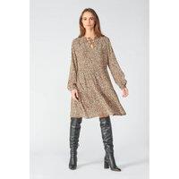Leopard Print Mini Dress