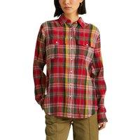 Checked Cotton Shirt with Long Sleeves