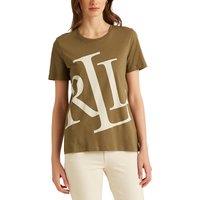 Cotton Mix T-Shirt with Crew Neck and Short Sleeves
