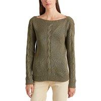 Cotton Mix Jumper with Boat Neck