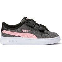 Kids Smash V2 Glitz Glam V Inf Trainers with Touch 'n' Close Fastening
