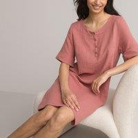 Plain Cotton Muslin Nightdress