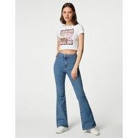 Slogan Print Cotton T-Shirt