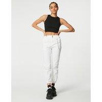 Ribbed Cropped Vest Top