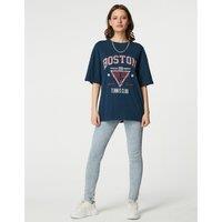 Boston Cotton Oversize T-Shirt