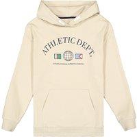 Slogan Print Hoodie in Cotton Mix and Loose Fit, 10-18 Years