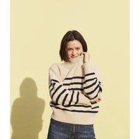 Breton Striped Jumper in Wool/Cotton