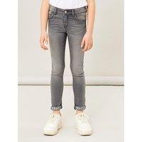 Skinny Mid Rise Jeans