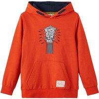 Cotton Mix Slogan Hoodie