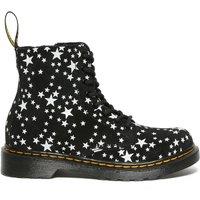 Kids 1460 Ankle Boots in Star Print Suede
