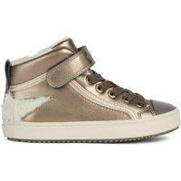 Kalispera High Top Trainers with Faux Fur
