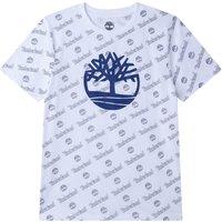 Logo Print Cotton T-Shirt with Short Sleeves