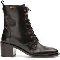 Lapera Lace-Up Ankle Boots in Leather