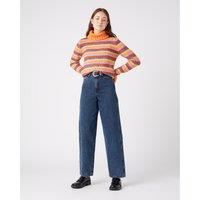 Striped Turtleneck Jumper
