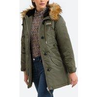 Elisa 2W Rs Parka with Hood and Faux Fur Trim