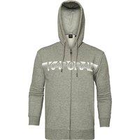 Barto Logo Print Hoodie in Cotton with Zip Fastening