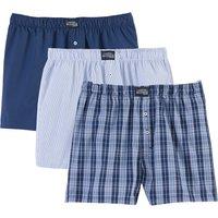 Pack of 3 Boxers in Organic Cotton Poplin