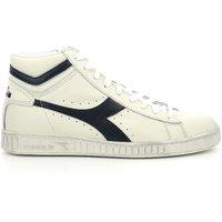 Game L High Waxed Leather High Top Trainers