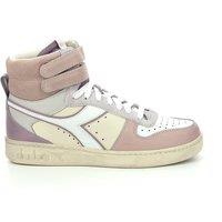 Magic Mid Icona Wn Leather/Suede High Top Trainers