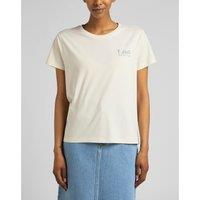 Logo Print Cotton T-Shirt with Crew Neck